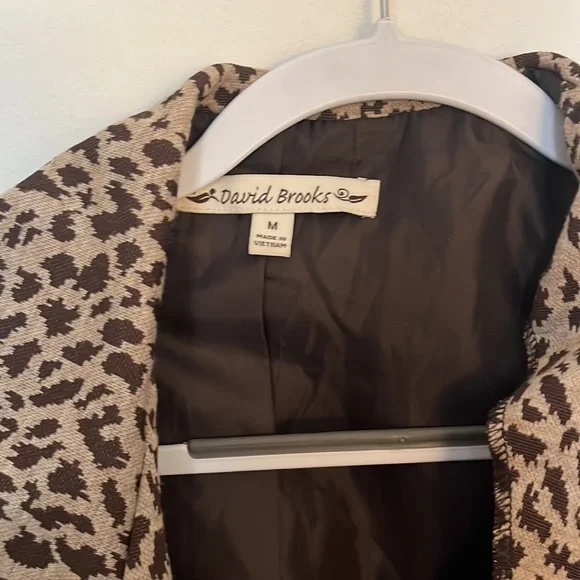 CHEETAH TIE TOP - Picture 2 of 3